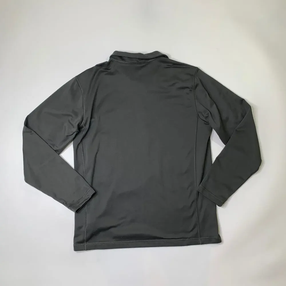 The North Face Sweatshirt Mens M Medium Graphite Tech Glacier 1/4 Zip Pullover